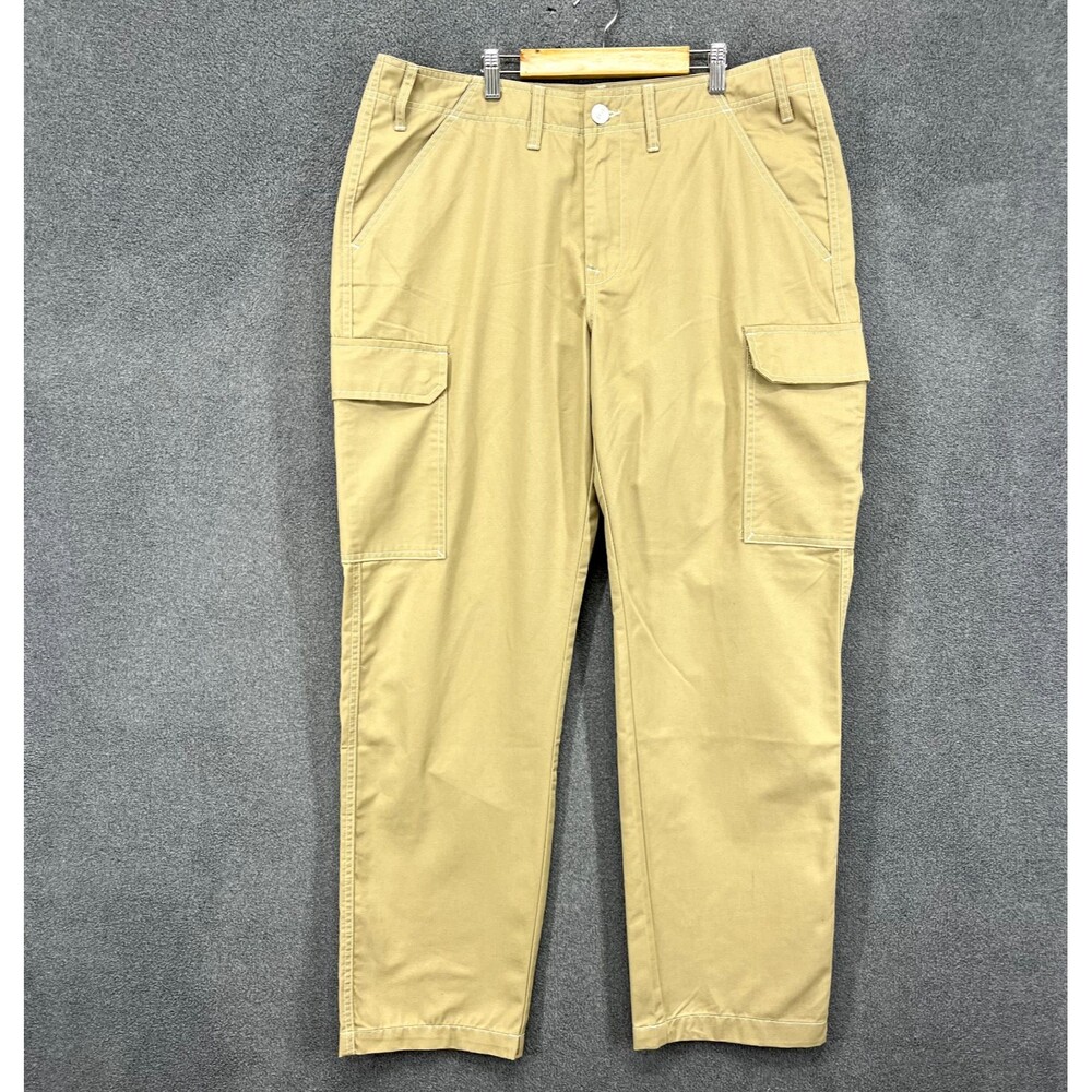 True Religion Cargo Pants 36 X 32 Mens Khaki‎ Travertine Tan